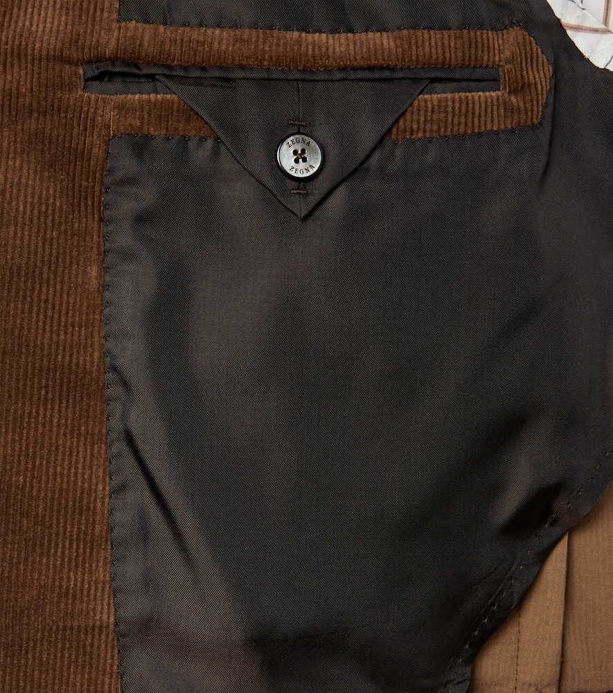  Zegna Zegna Corduroy Suit 