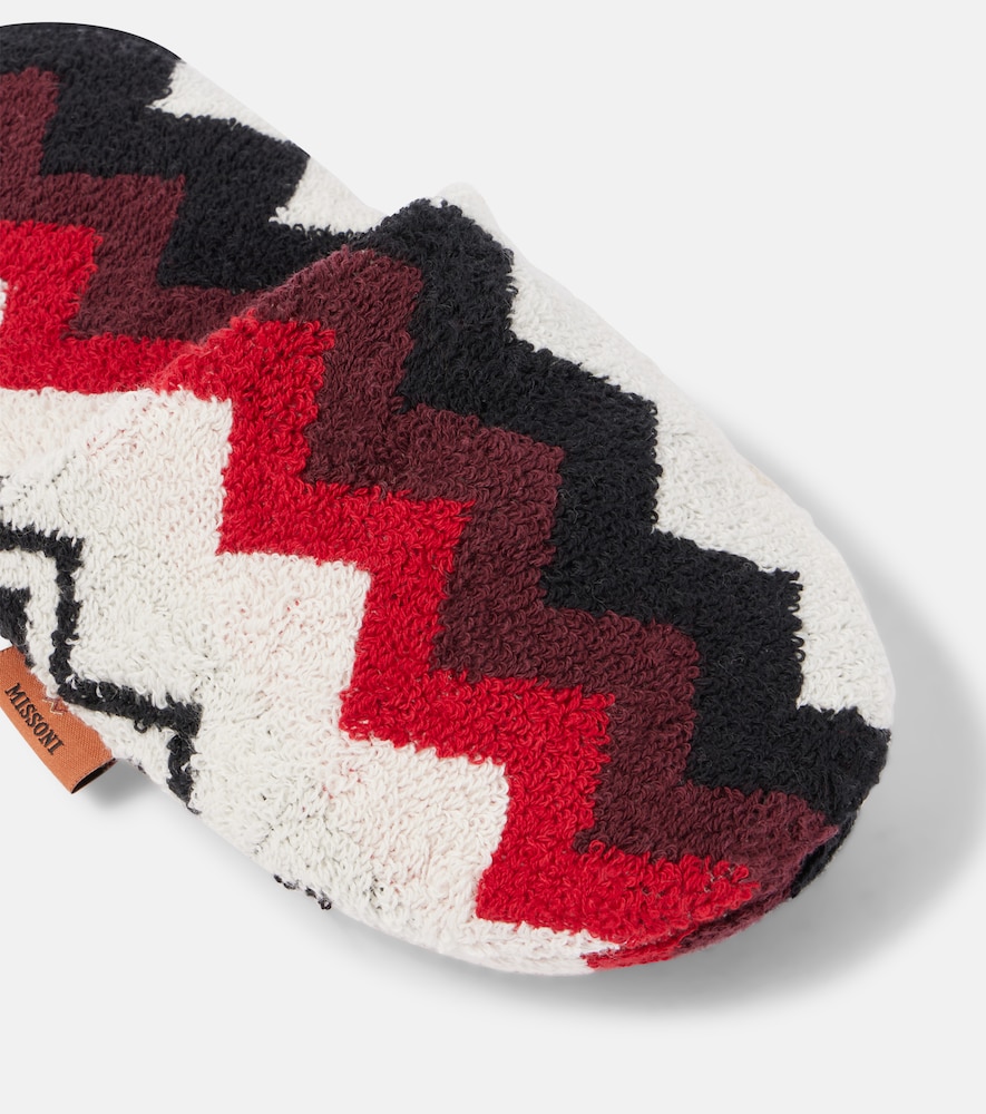  Missoni Missoni Slippers Zigzag Aus Baumwollfrottee 