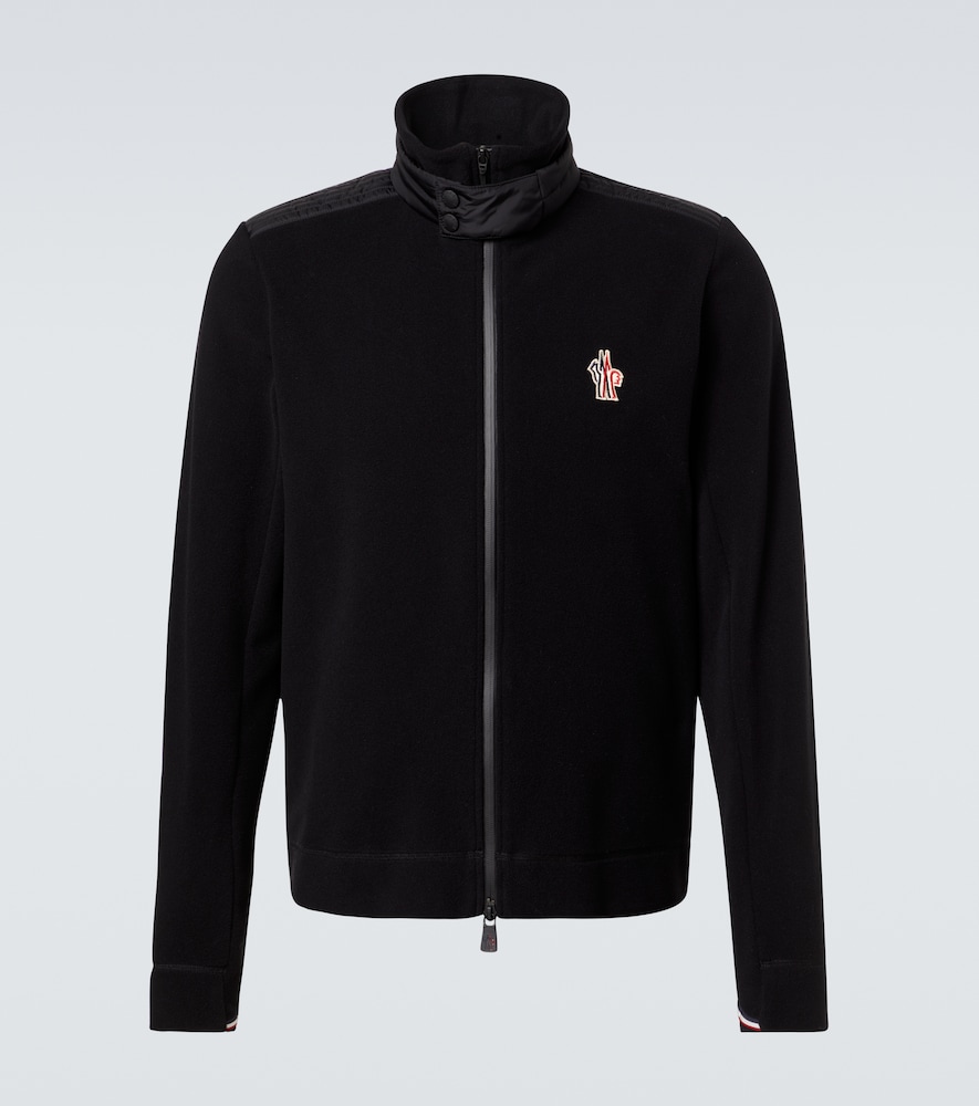 Moncler Grenoble Fleece zip-up cardigan