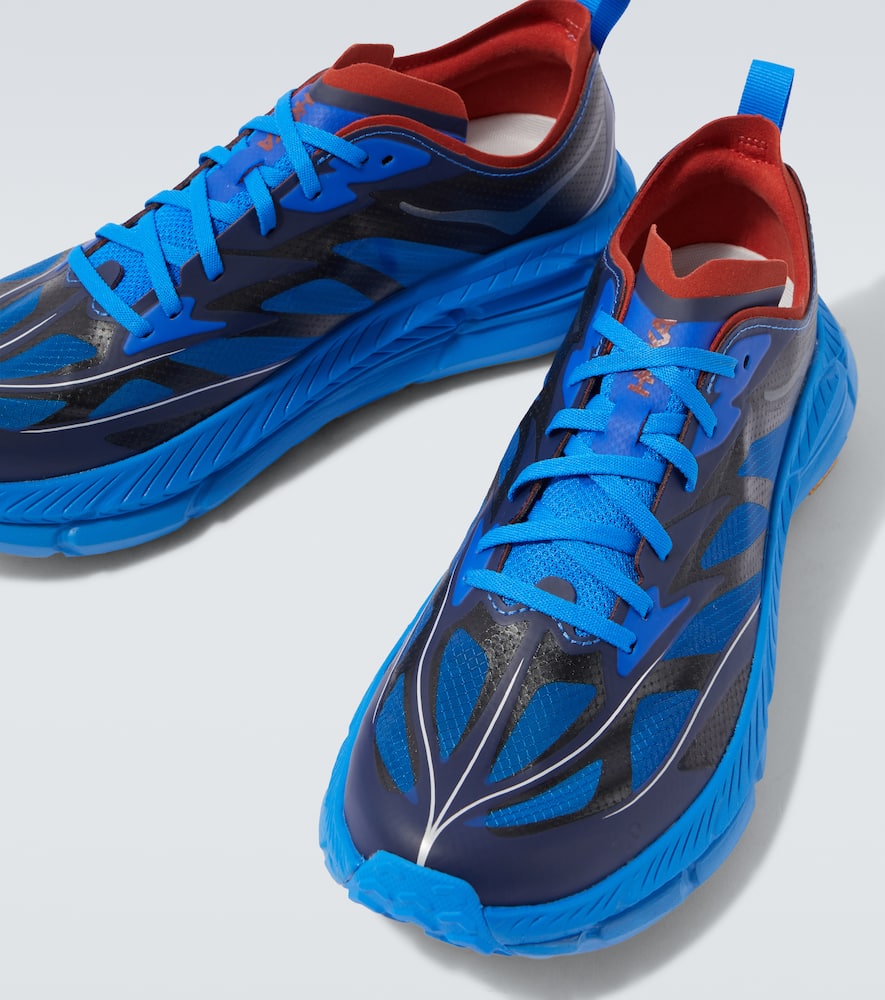 Hoka Mafate Speed 4 Lite Sneakers In Blue