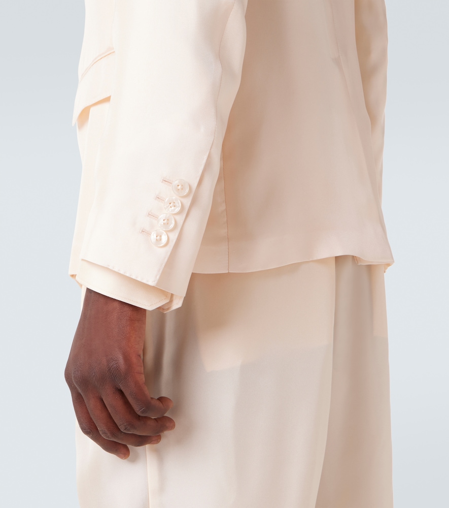  Dolce&gabbana Dolce&gabbana Blazer Sicilia light Aus Seiden-twill 