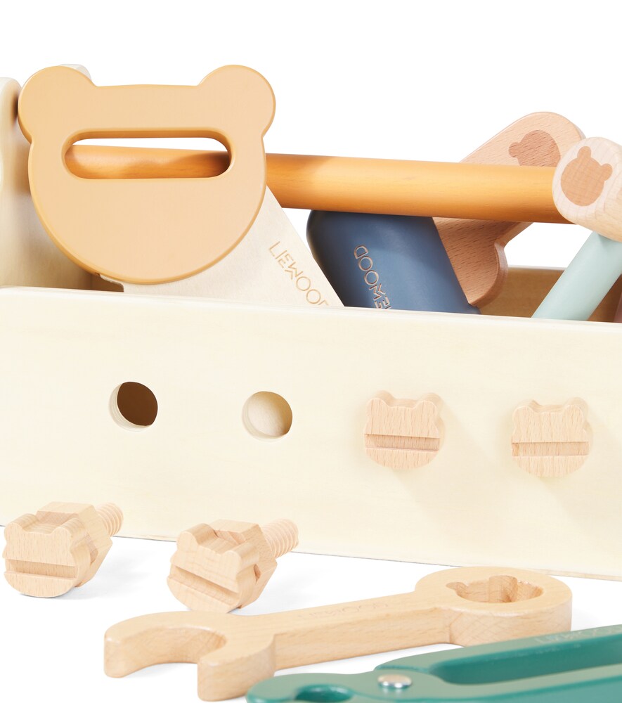  Liewood Liewood Luigi Wooden Toy Tool Set 