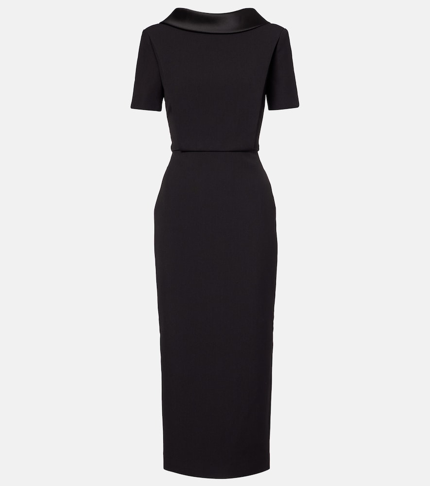 Roland Mouret Crêpe midi dress
