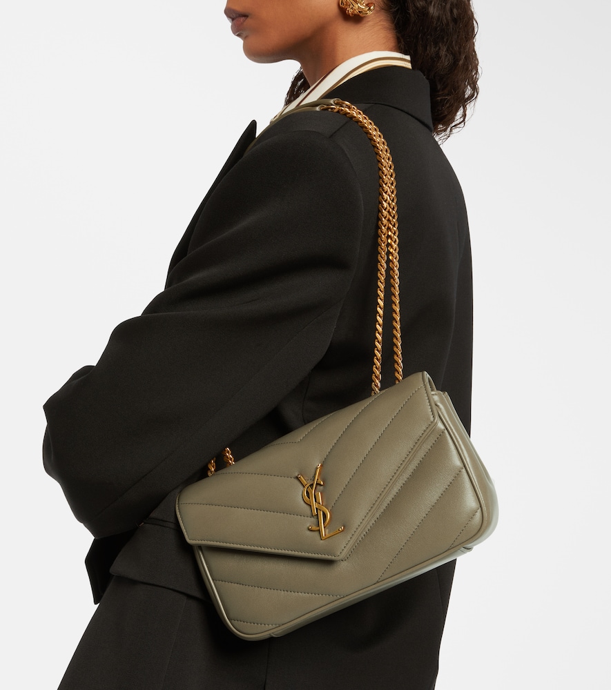 Saint Laurent Loulou Small leather shoulder bag