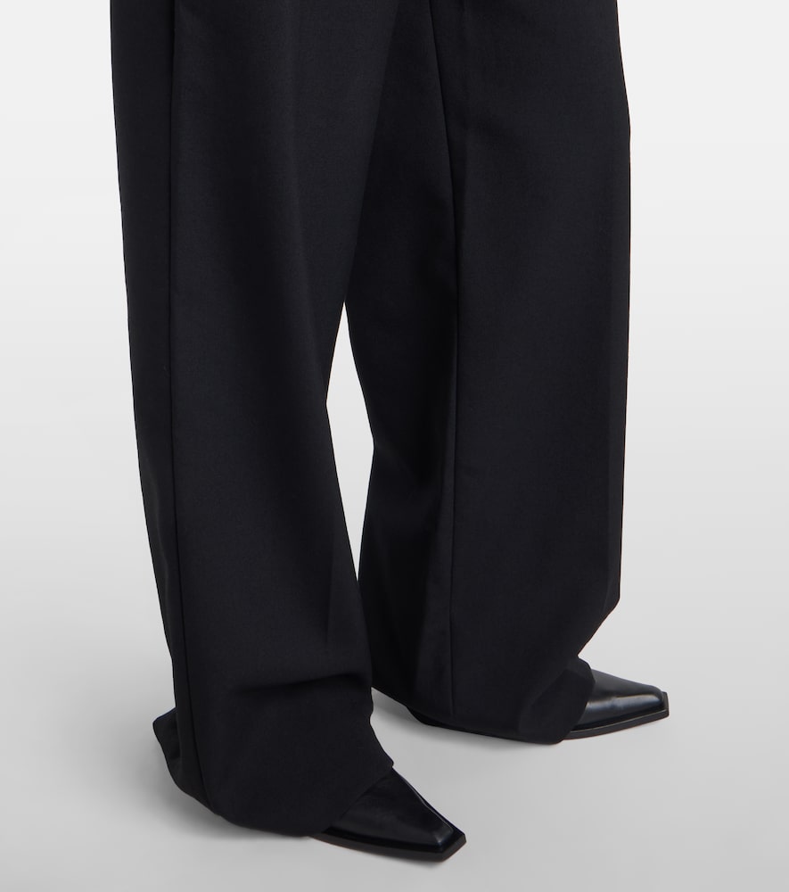  Calvin Klein Collection Calvin Klein Collection Simone Wool Wide-leg Pants 