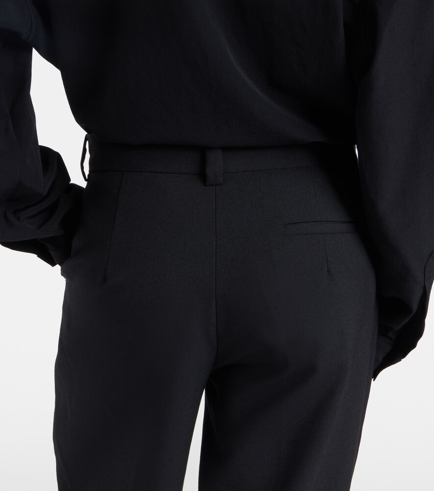  Calvin Klein Collection Calvin Klein Collection Simone Wool Wide-leg Pants 