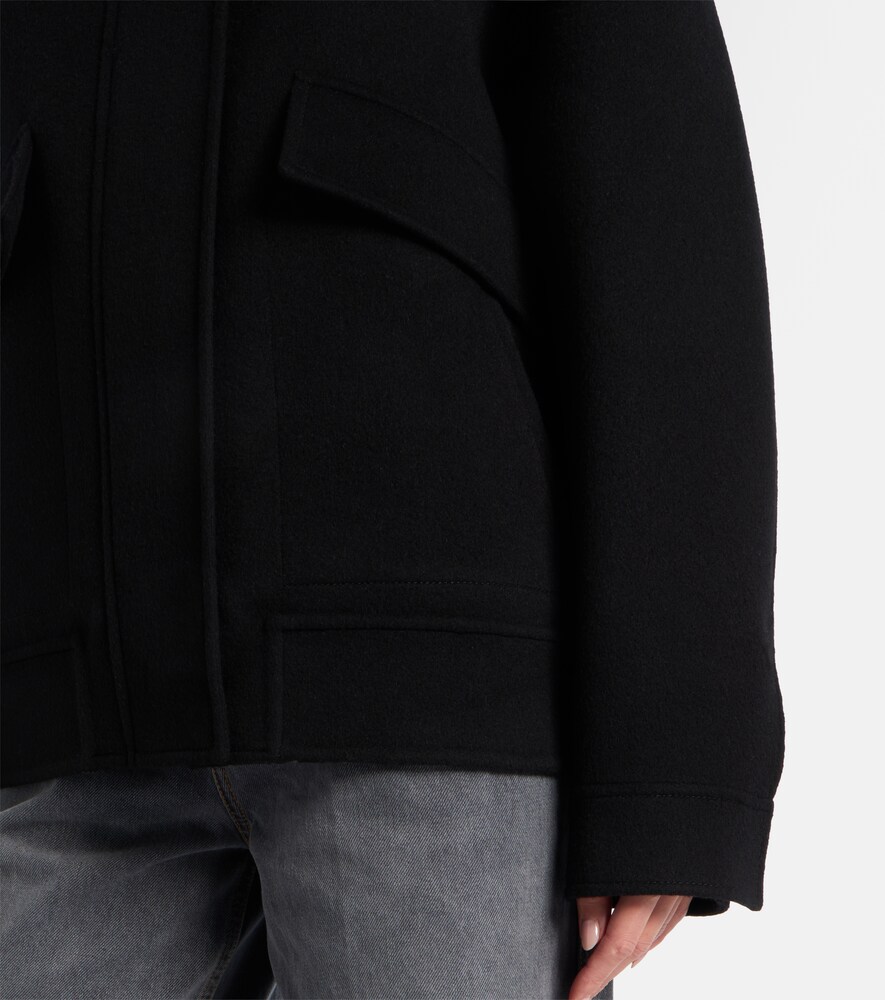  Gucci Gucci Bomberjacke Aus Wolle 