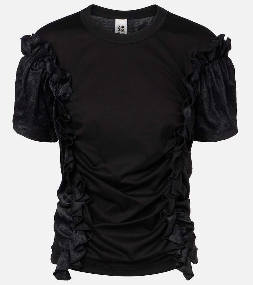 Noir Kei Ninomiya Ruffled cotton top