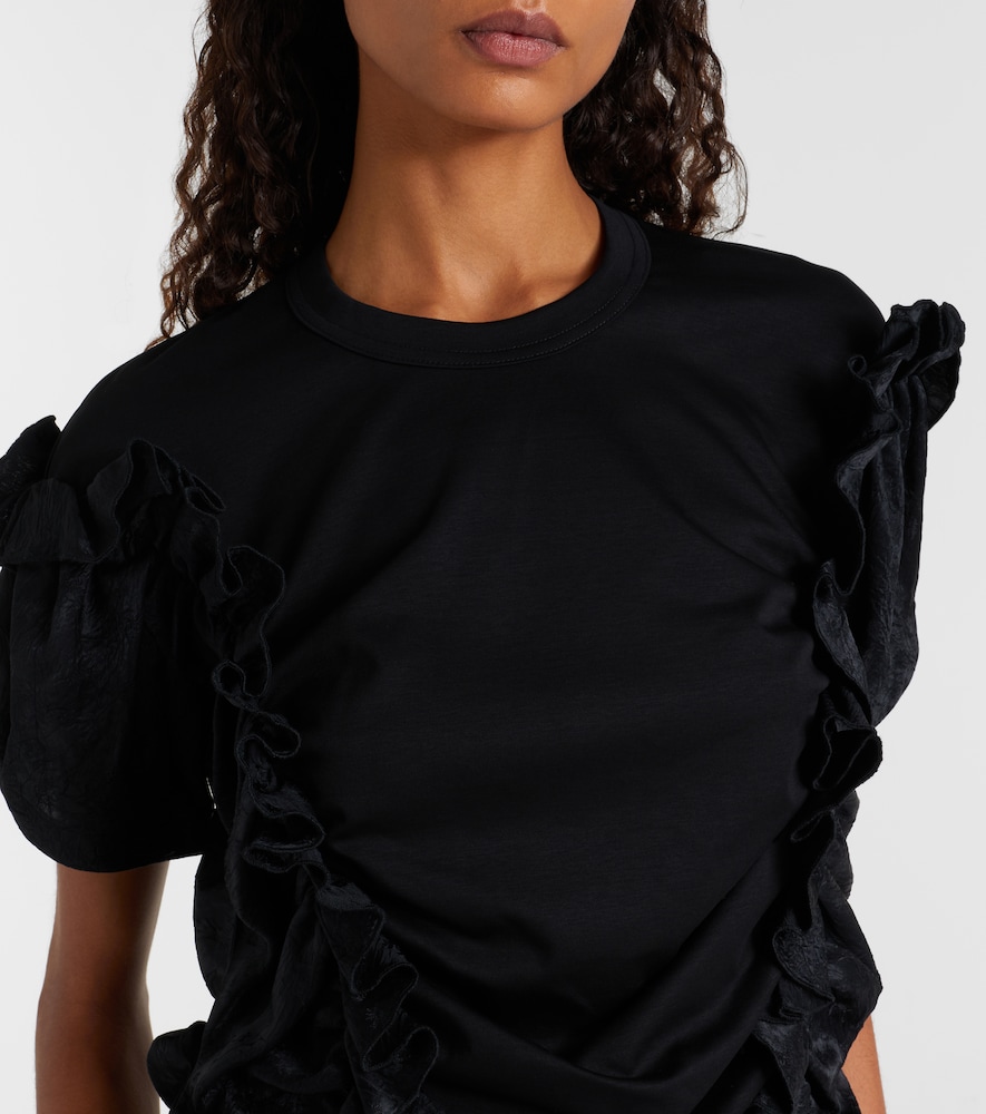 Ruffled Cotton Top