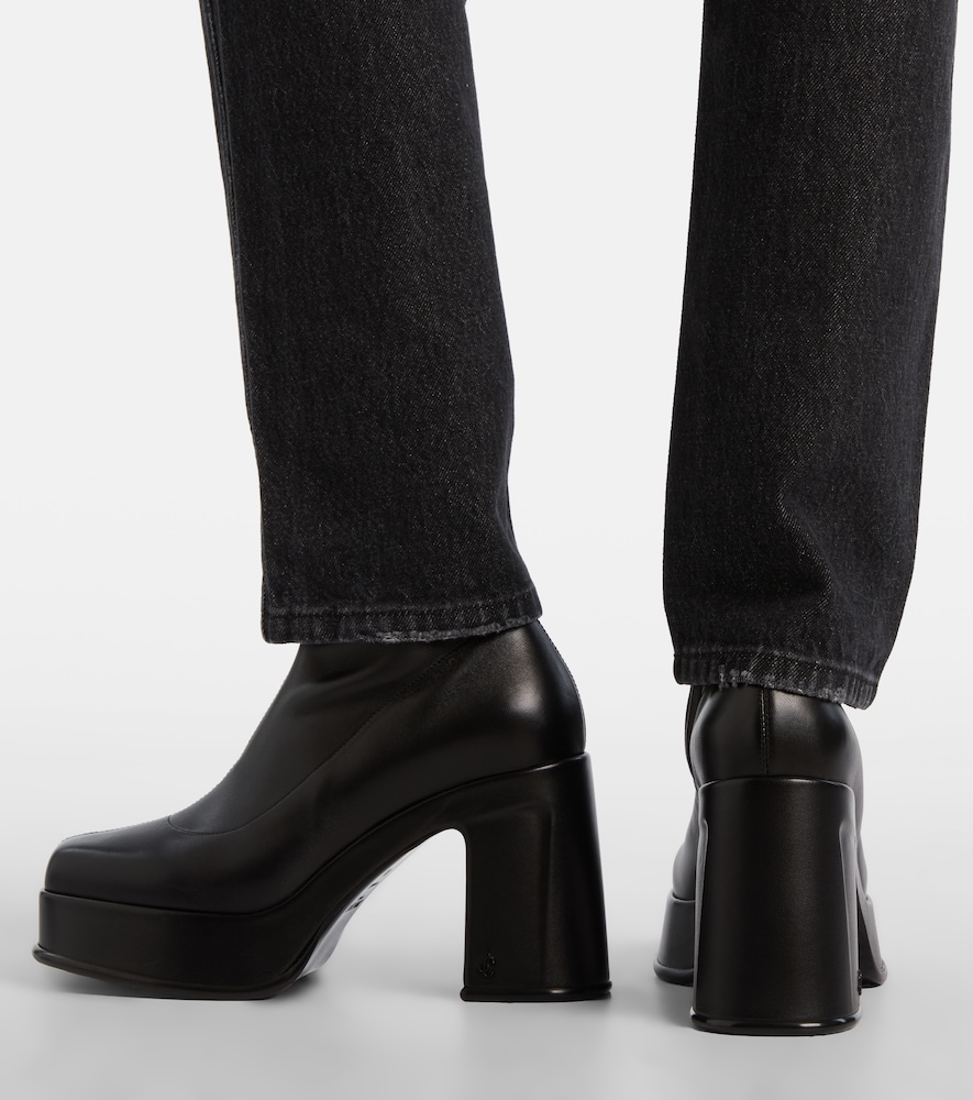 Jimmy Choo Hadi leather ankle boots