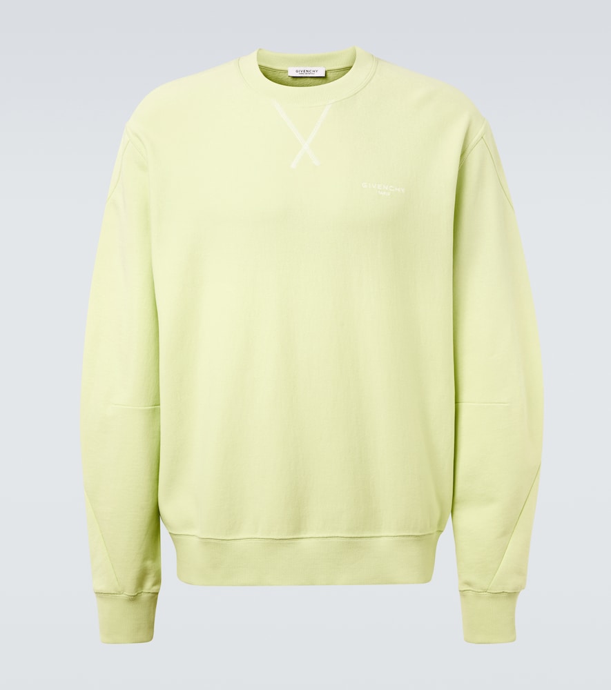 Givenchy Uomo Felpa In Jersey Di Cotone Verde It Taglia 44- Mytheresa