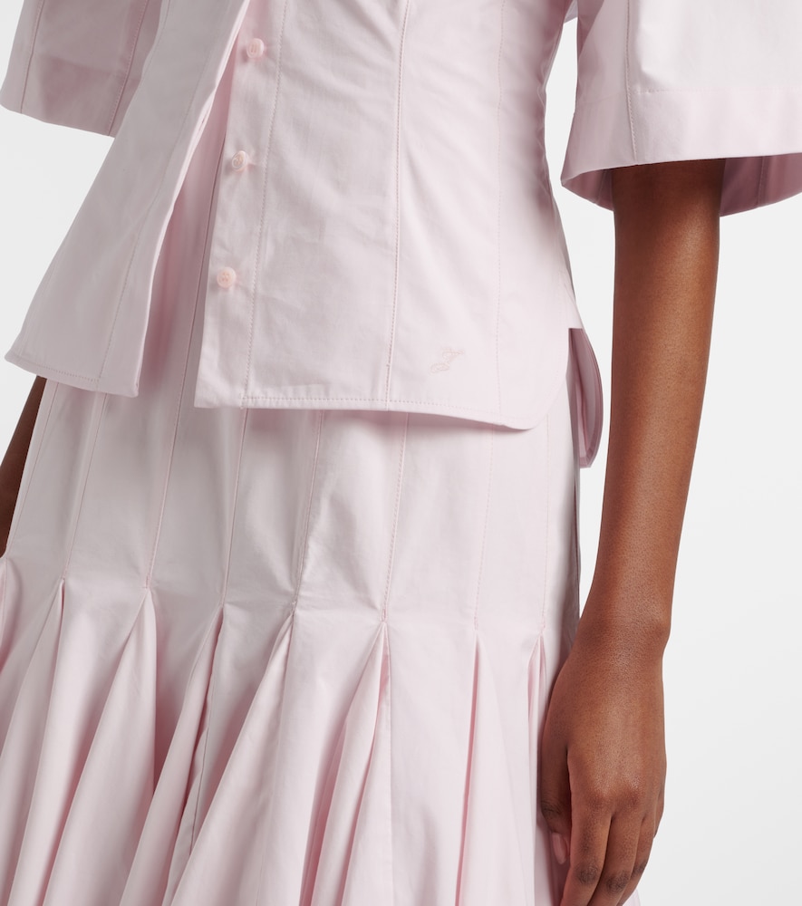  Jacquemus Jacquemus Moisson Cotton Poplin Shirt 