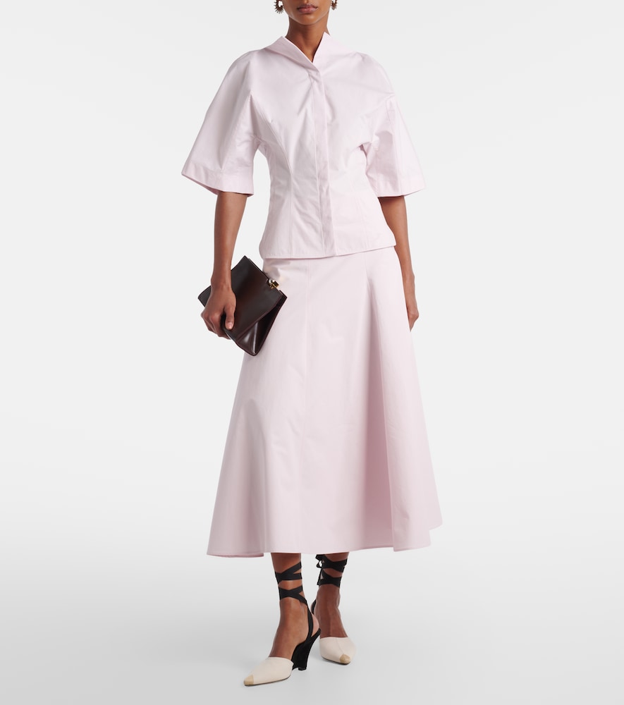  Jacquemus Jacquemus Moisson Cotton Poplin Shirt 
