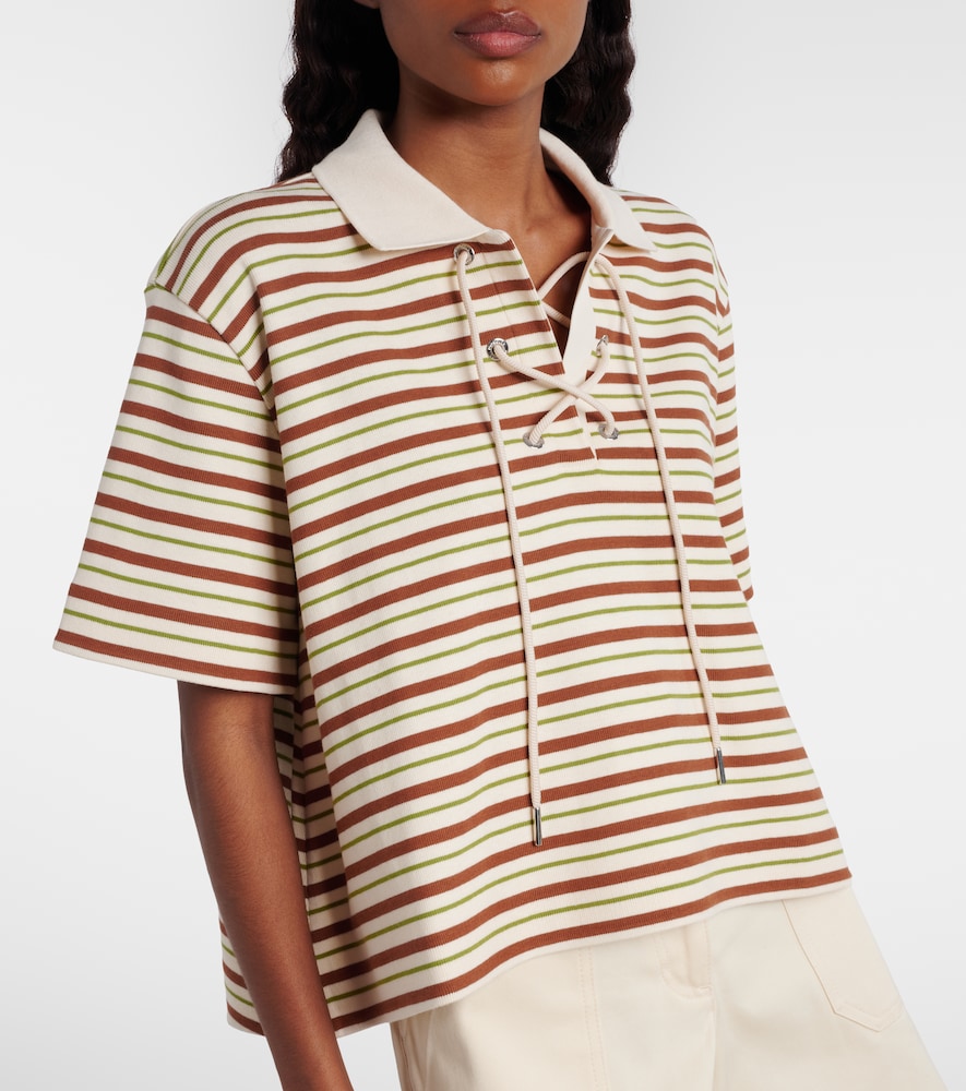  Moncler Moncler Polohemd Aus Baumwoll-jersey 