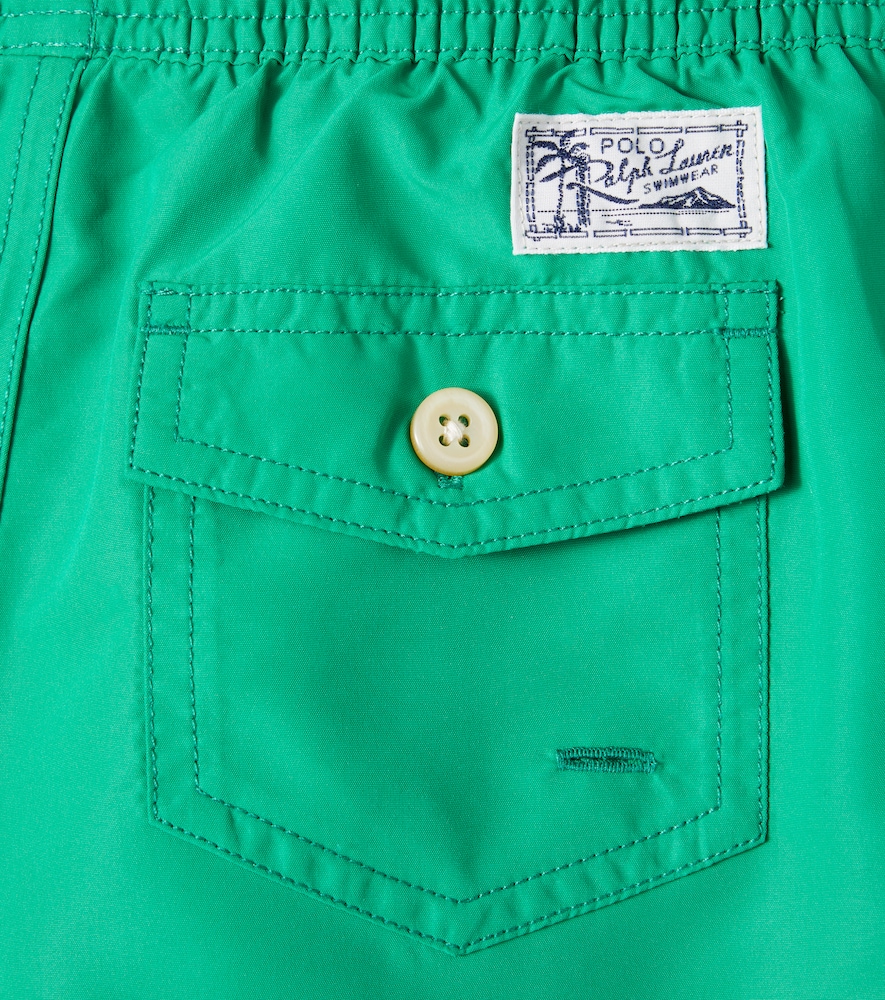  Polo Ralph Lauren Kids Polo Ralph Lauren Kids Logo Swim Trunks 