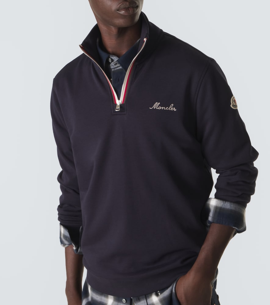  Moncler Moncler Sweatshirt Aus Baumwoll-jersey 