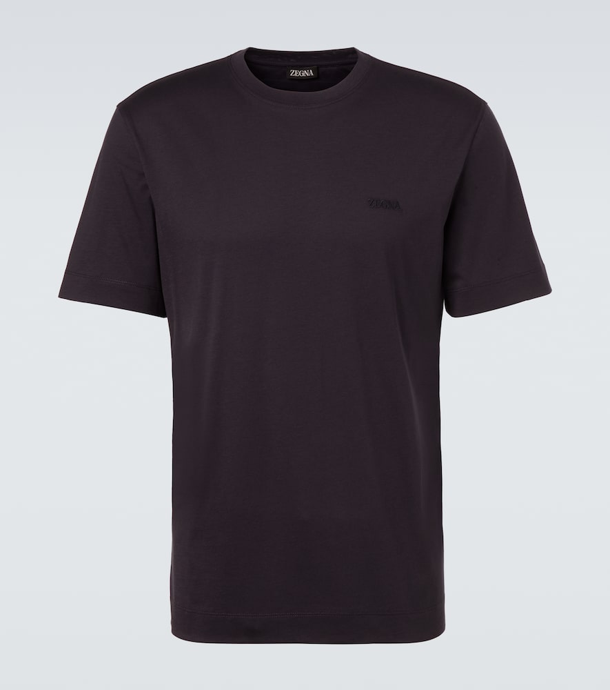 Zegna Logo cotton jersey T-shirt
