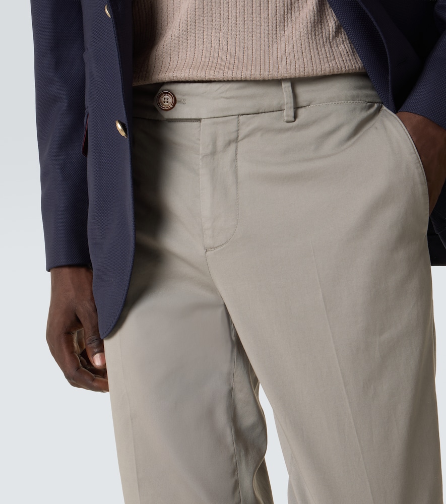  Brunello Cucinelli Brunello Cucinelli Cotton Slim Pants 