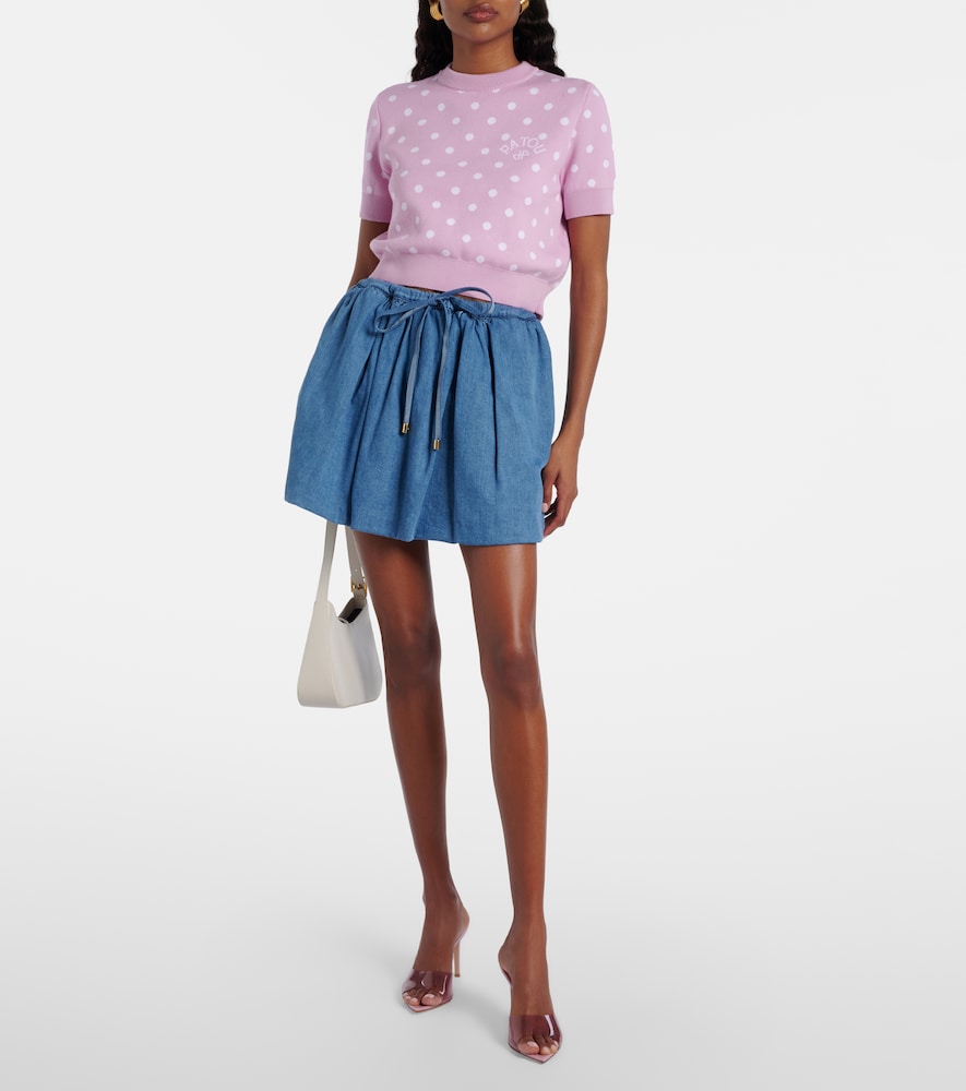  Patou Patou Minifalda De Denim 