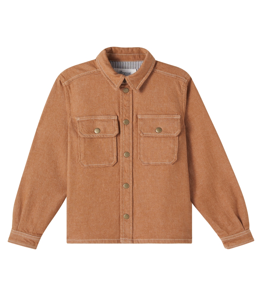 Bonpoint Brown Eddy Denim Shirt Y Size 12 - Mytheresa