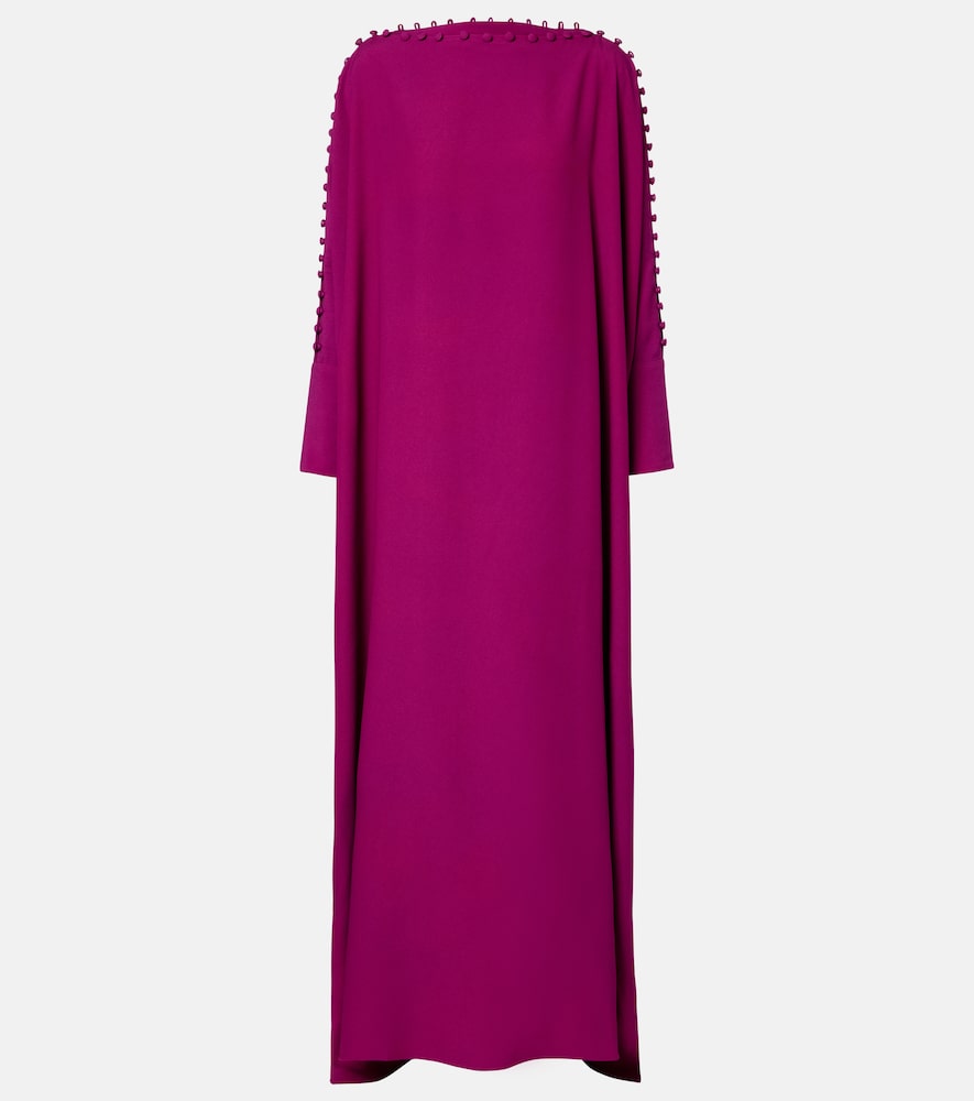 Taller Marmo Donna Caftano In Cr礙Pe Viola Unica- Mytheresa