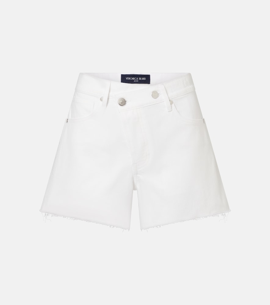 Veronica Beard Women's White Ellis Denim Shorts Size 28 - Mytheresa