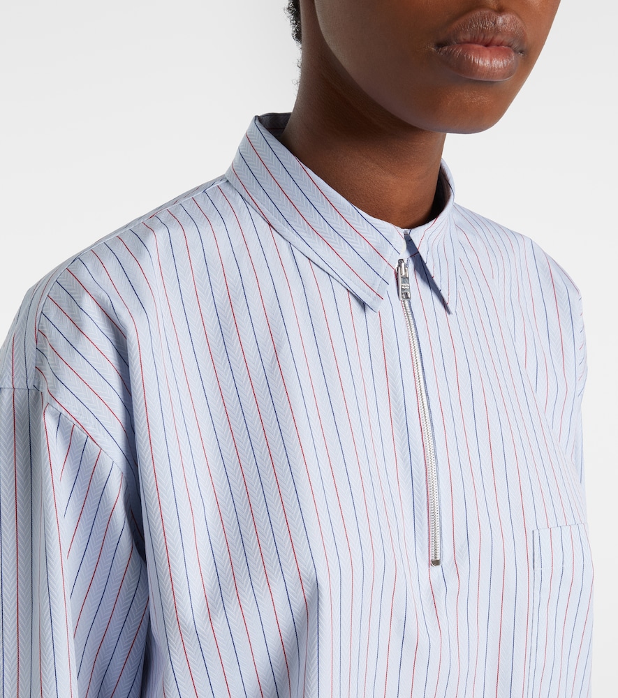  Prada Prada Oversize-hemd Aus Baumwolle 