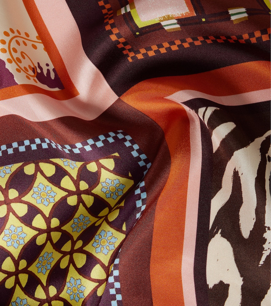  Alemais Alemais Wilson Printed Silk Twill Scarf 