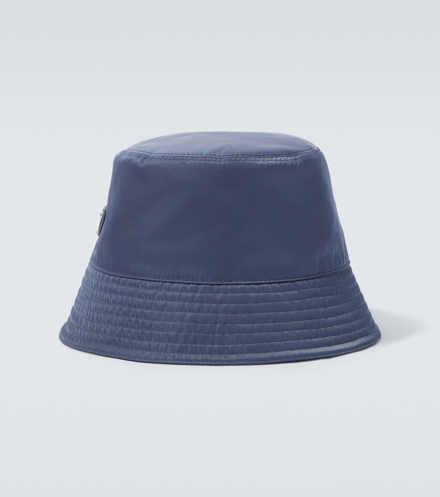 Prada Re-nylon Bucket Hat In Blue