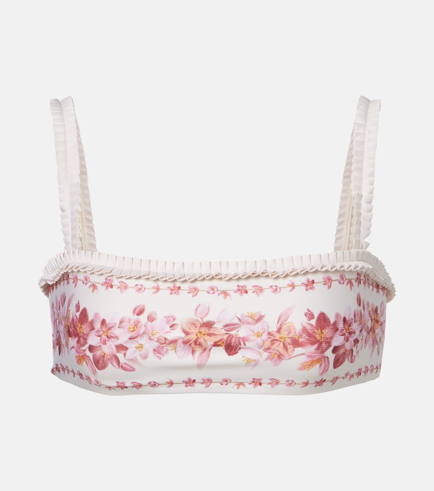 Agua by Agua Bendita Olmo floral bikini top