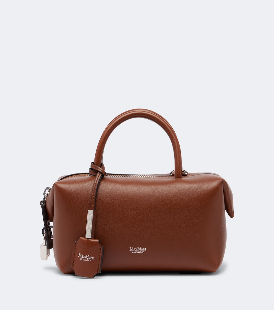 Top-Handle Bag Small aus Leder