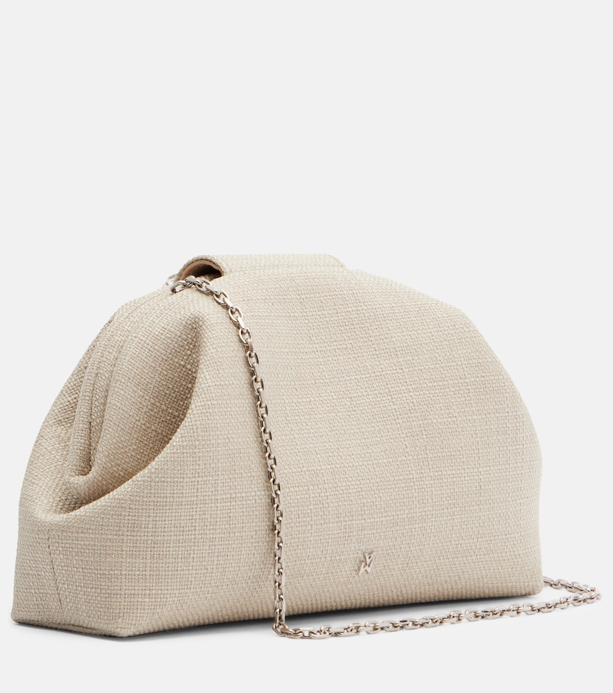  Amina Muaddi Amina Muaddi Camelia Embellished Clutch 