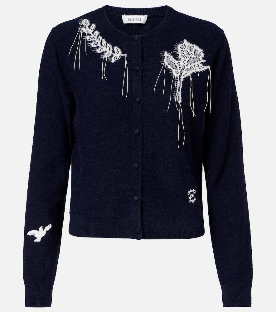 Erdem Embroidered cardigan | Thumbnail 7 Erdem Embroidered cardigan | Thumbnail 7