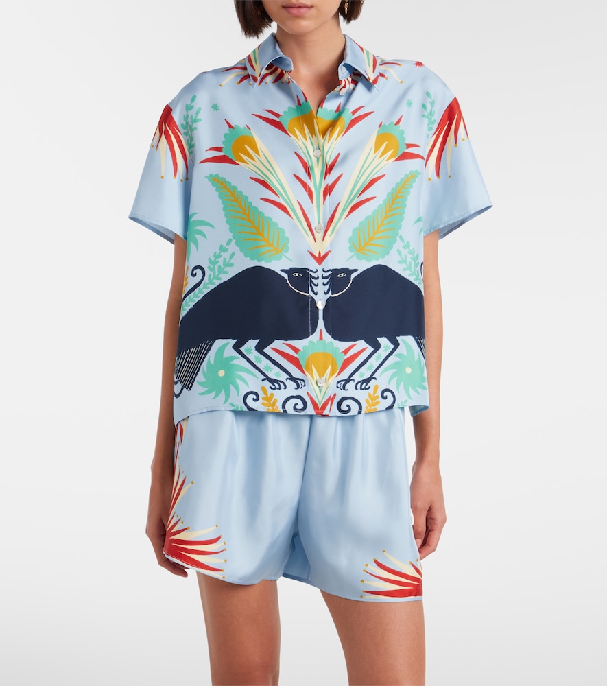  Etro Etro Bedruckter Pyjama Aus Seide 