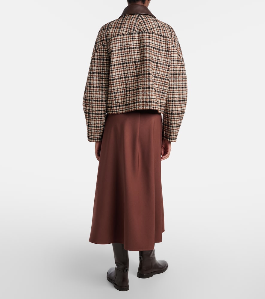  Brunello Cucinelli Brunello Cucinelli Midirock Aus Einem Wollgemisch 