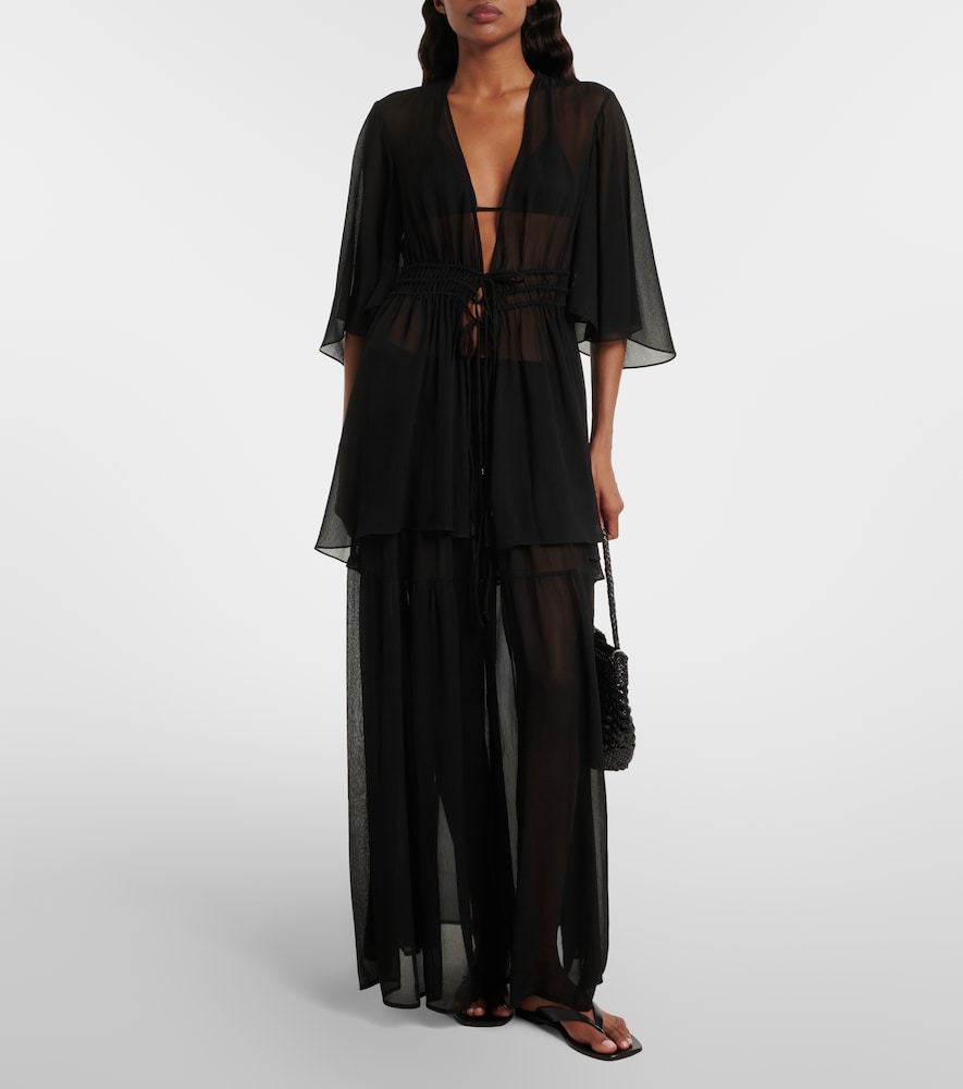 Irresistible Silk Chiffon Maxi