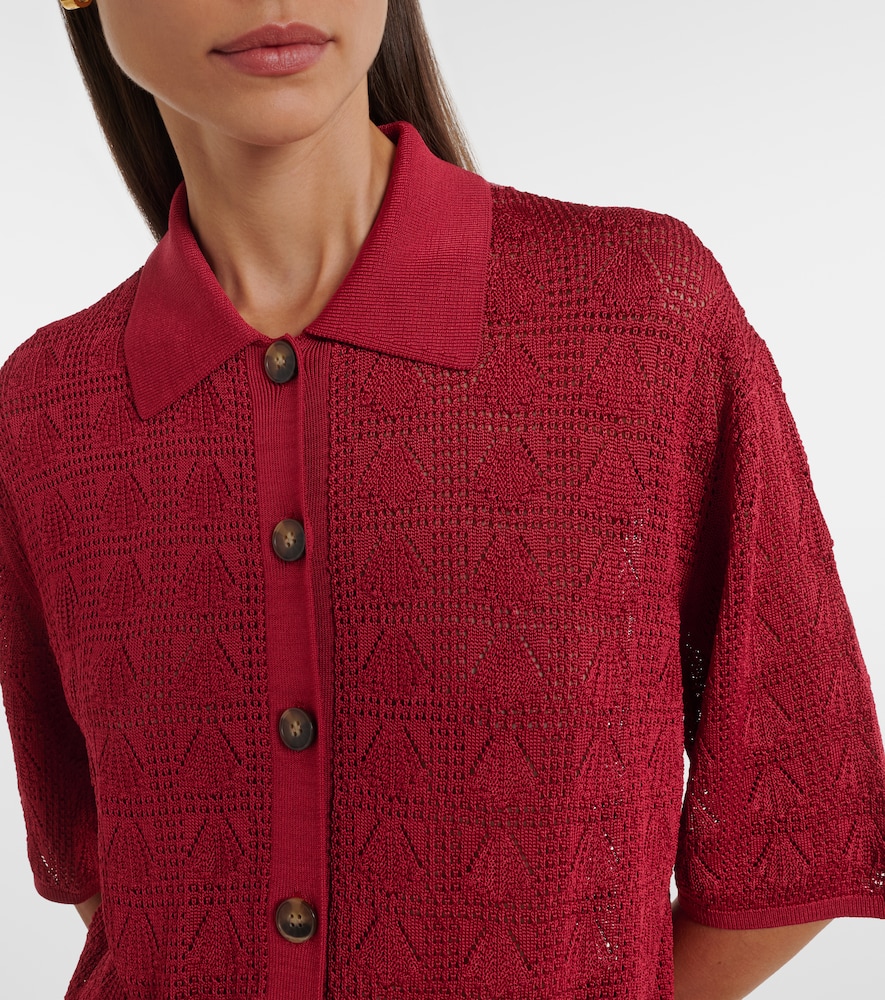  Loulou De Saison Loulou De Saison Siani Knitted Cardigan 