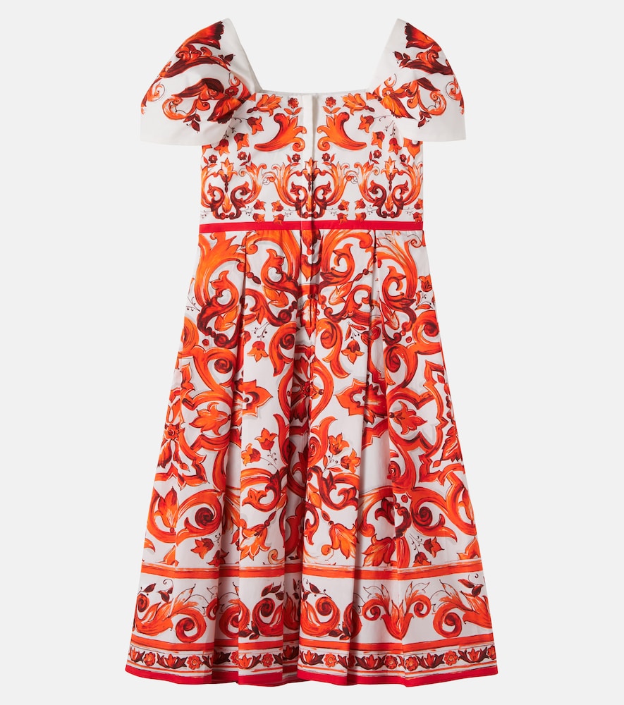  Dolce&gabbana Kids Dolce&gabbana Kids Kleid Aus Baumwolle 