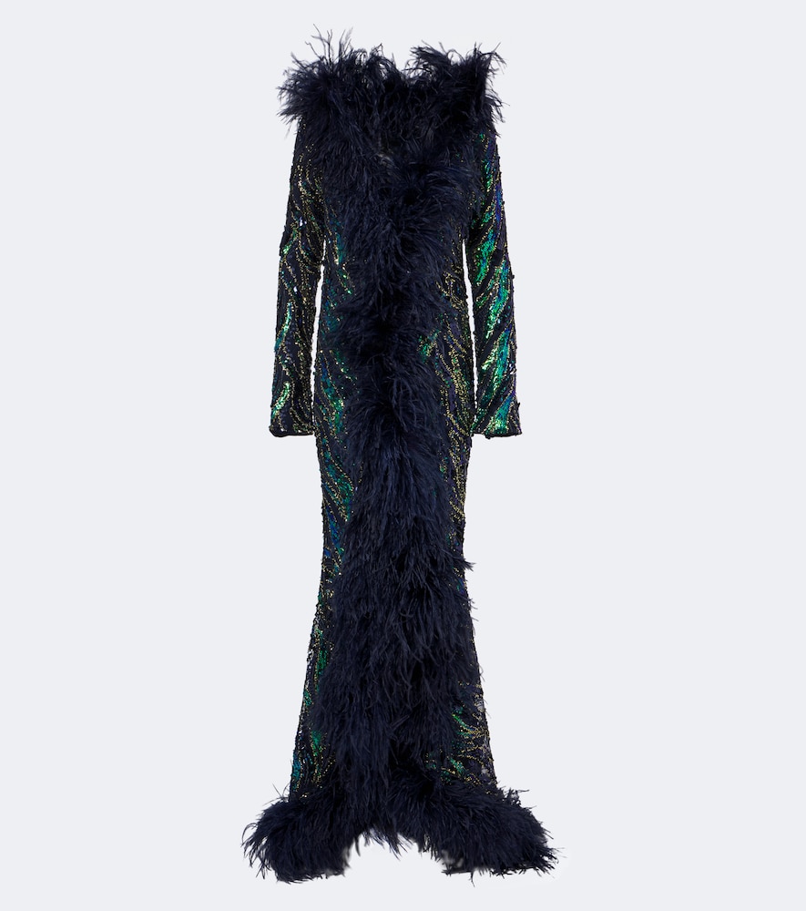 Robe Hollywood Disco mit Federn