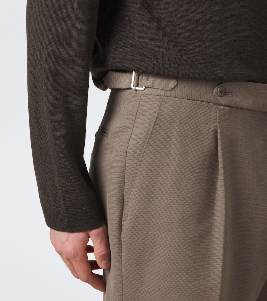Stòffa Cotton Wide-Leg Pants