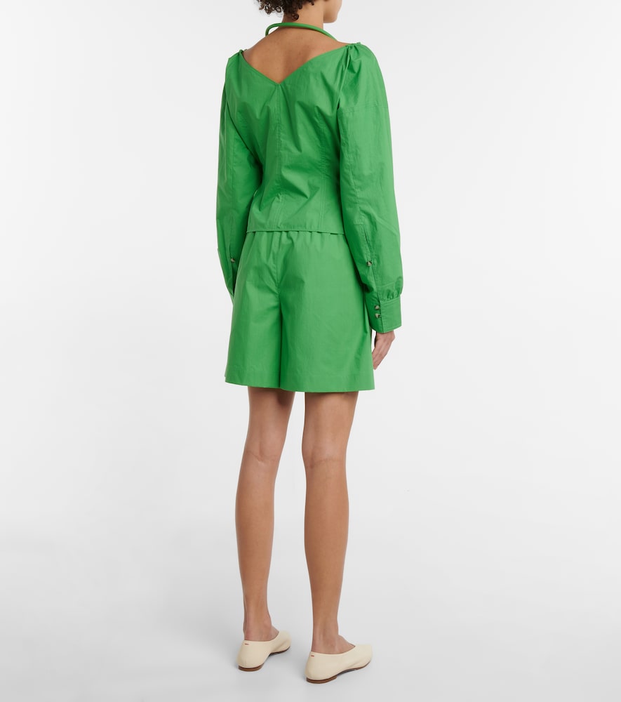  Nanushka Nanushka Bluse Tami Aus Baumwollpopeline 