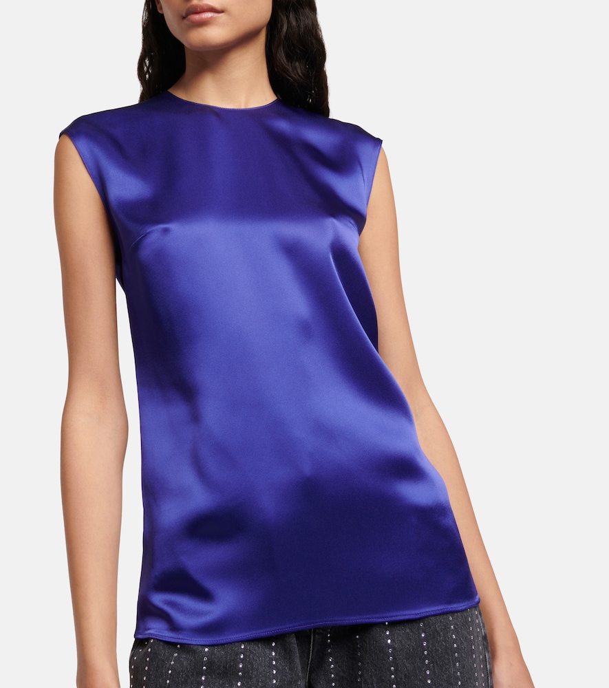  Stella Mccartney Stella Mccartney Satin Top 