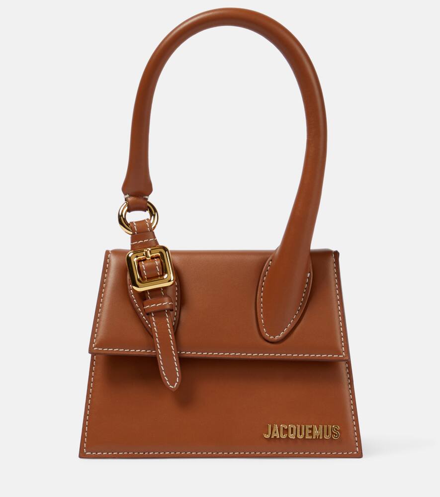 Jacquemus Le Chiquito Moyen Boucle Small Tote Bag In Brown ModeSens