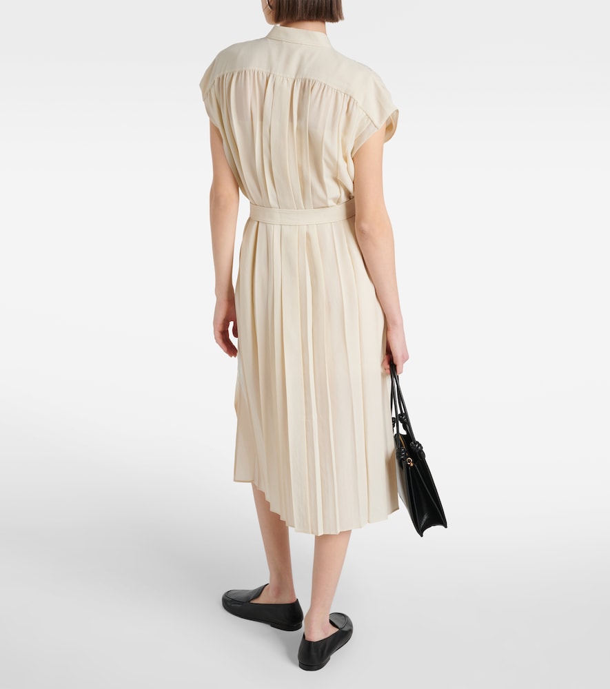  Joseph Joseph Davidge Plisse Midi Dress 