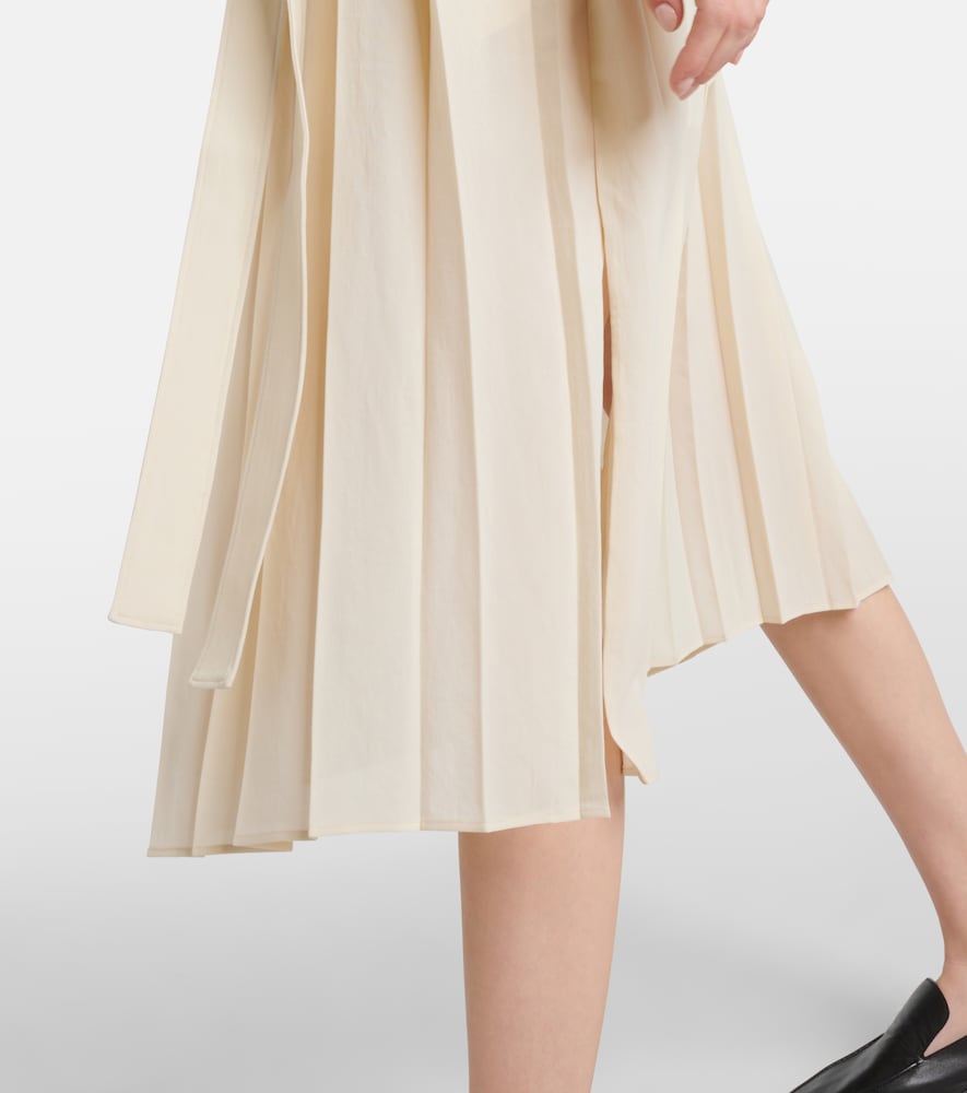  Joseph Joseph Davidge Plisse Midi Dress 