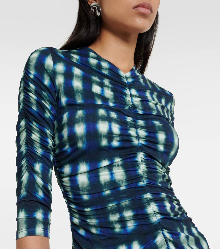 PROENZA SCHOULER WHITE LABEL NATALEE TIE-DYE MIDI DRESS