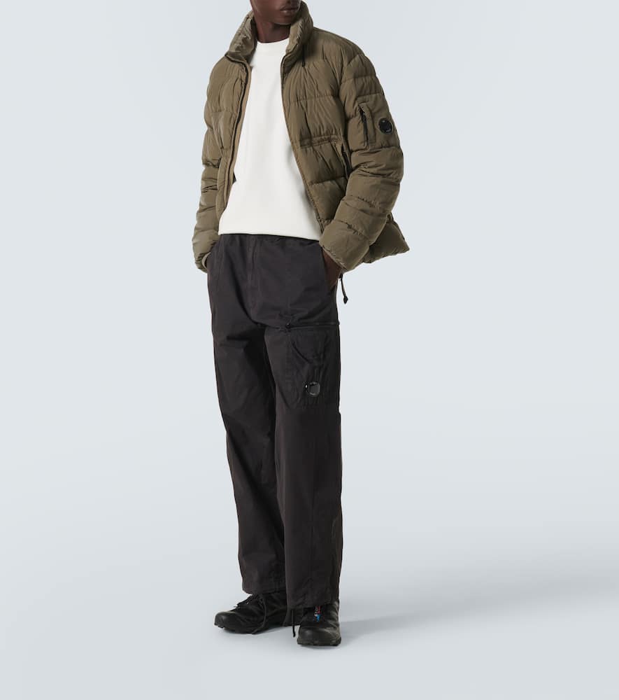 C.p. Company Cotton Cargo Pants In Black