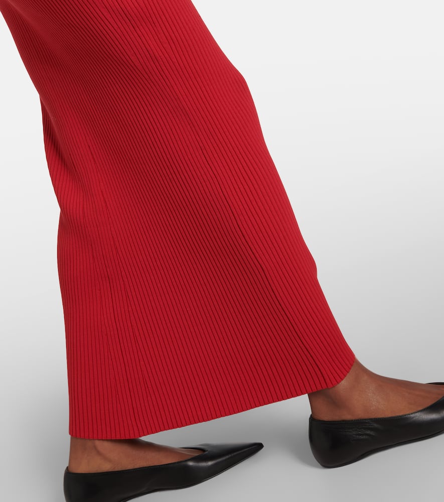 FFORME DAVIAN SILK-BLEND MAXI DRESS