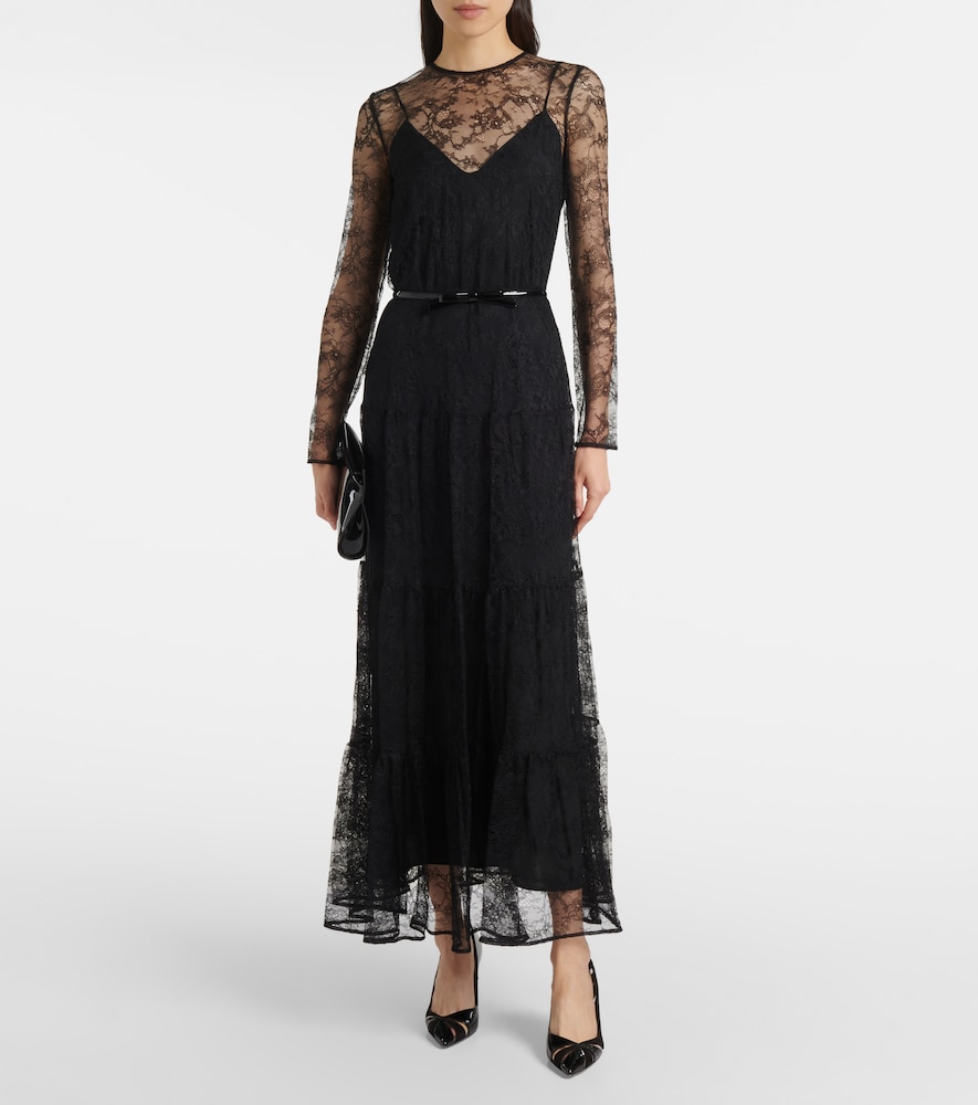  Max Mara Max Mara Modane Lace Maxi Dress 
