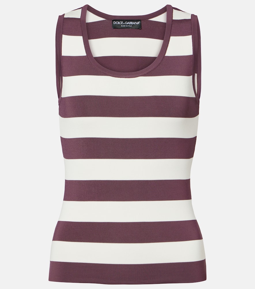 Striped tank top